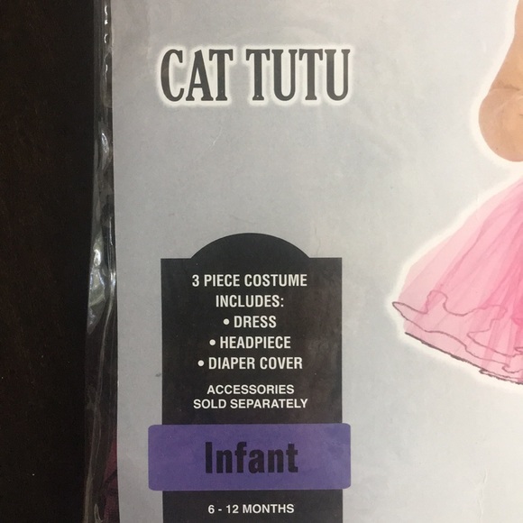 Cat Kitten Size 6-12 Month Halloween Costume NEW - NWT Baby Cat Lady Swift Girl - Picture 2 of 5